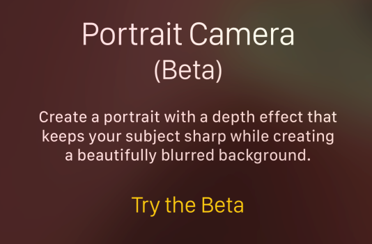 iOS10.1 Beta Updates Portrait Camera Mode on iPhone 7 Plus