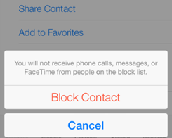 How to Block a Phone Number in iOS 10
