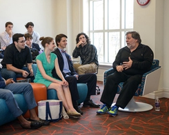 Apple Co-founder Steve Wozniak Speaks at Augsburg