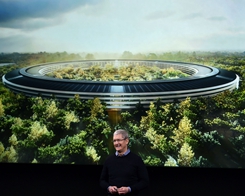 Apple 'spaceship' headquarters to open in April