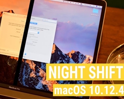 Apple Seeds Fifth Developer Beta of macOS 10.12.4 with Night Shift