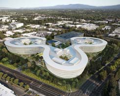 Apple Park HQ Buttressed By Central & Wolfe 'AC3' Campus In Sunnyvale, Calif.