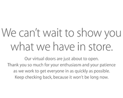 Apple’s Online Store To Go Down Tomorrow, New Products Imminent?