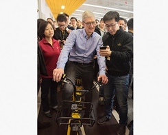 Tim Cook Visits Beijing-Based Bike Sharing Startup, Ofo