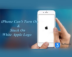 How to Fix iPhone Can’t Turn On & Stuck On White Apple Logo When Rebooting?