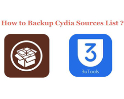How to Backup iOS 9 Cydia Sources List Using 3uTools?