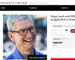 Tim Cook Charity Lunch Auction Earns Over $680,000 for RFK Center