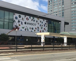 Apple Puts Up WWDC 2017 Decorations at San Jose's McEnery Convention Center