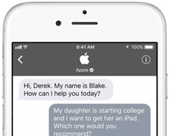 iOS 11 to Bring 'Business Chat' to Apple's Messages App