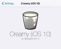 Creamy: Bring iOS 11 Passcode Keypad Style to iOS 9/iOS 10