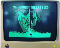 New Stars Wars trailer remade on a 1984 Apple computer