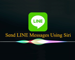 How to Send LINE Messages Using Siri?