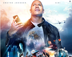 Dwayne ‘The Rock’ Johnson co-starring Siri for a new ‘movie’