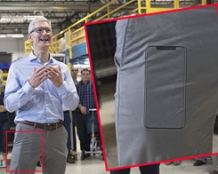 Is that An iPhone 8 in Tim Cook's Pocket?