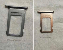 Purported OLED iPhone 8 SIM Trays Surface, Once Again Showing New Gold Color