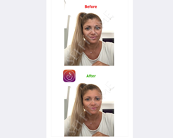 SelfieTime Face Smoothing Filter in Camera app