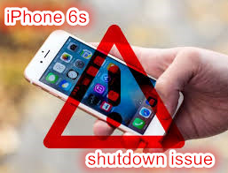 iPhone 6s Program for Unexpected Shutdown Issues