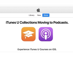 iTunes U Collections Officially Moved to Podcasts app on iOS