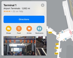 Apple Maps Tallies Up More Airport Interiors