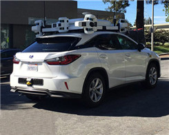 Apple’s Project Titan Self-driving Test Car Has A Lot Going On Up Top