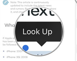 Two Ways to Look Up A Word Definition on iPhone and iPad