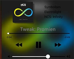 Promien - Make the Control Center Background A Blur of the Album Art