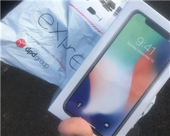 Customer Receives iPhone X Pre-order Early Due to Courier Blunder