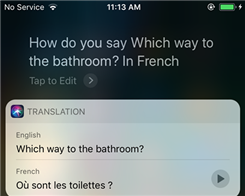 How to Translate Language Using Siri on iPhone and iPad？