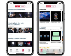WWDC iOS App Updated for iOS 11 And iPhone X