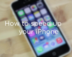 How to Speed Up a Slow iPhone？