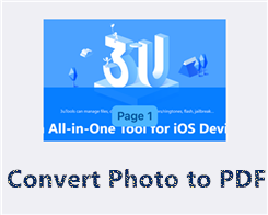 How to Convert A Photo to PDF from iPhone and iPad?