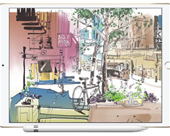iPad Pro Artists Celebrate Urban Sketchers’ 10th Anniversary