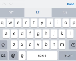 Apple Offers Temporary Workaround for iOS 11 Bug Autocorrecting 'it' to 'I.T'