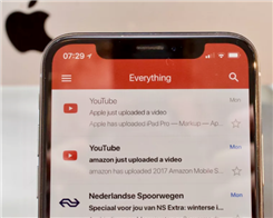 Gmail Now Works Properly on iPhone X And Supports Third-party Accounts