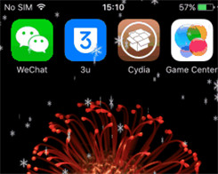 Snoverlay - See the Raining Snowflake Effect on Home Screen Or Lock Screen