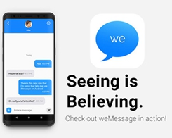 Android App 'weMessage' Lets You Get iMessages on Your Android Smartphone With a Mac