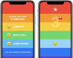 Rainbrow: New Eyebrow-Controlled Game for iPhone X Takes Advantage of TrueDepth Camera System