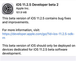 How to Download iOS 11.2.5 Developer Beta 2 to Your iPhone or iPad?