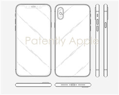 Apple's Wins Design Patent for iPhone X