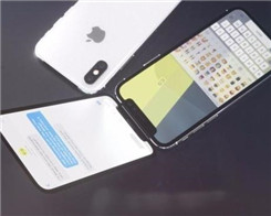 iPhone X Flip: iPhone X Clamshell with Two Screens