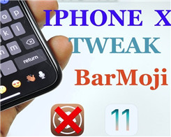 Barmoji: Add Emojis on iPhone X’s Space Under the Keyboard
