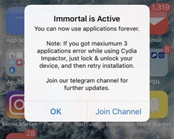 Immortal – AppSync Alternative for iOS 11