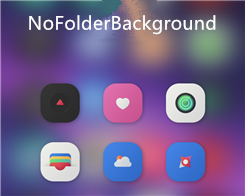 NoFolderBackground - Hide Folder Background(s) on iOS 10