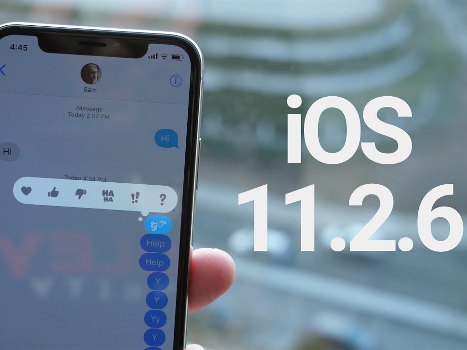 Apple Releases iOS 11.2.6 to Fix iPhone Crash Bug