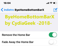 This Tweak Hides the Home Bar at the Bottom of the iPhone X