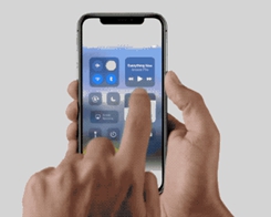BottomControlX Brings the Classic Control Center Gesture to the iPhone X