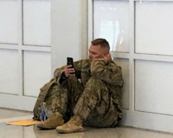 Soldier Uses FaceTime to Witness Daughter’s Birth After Flight Delay