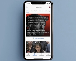 Overhauled Google News App Arrives on the App Store for iPhone