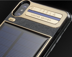 iPhone X Luxury Battery Case with Integrated Solar Panel Hits Market