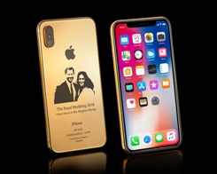 ​Goldgenie Releases iPhone X Elite in 24-karat Gold to Commemorate the Royal Wedding